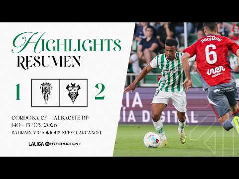 Club de Fútbol Córdoba 1-2 Albacete Balompié 
