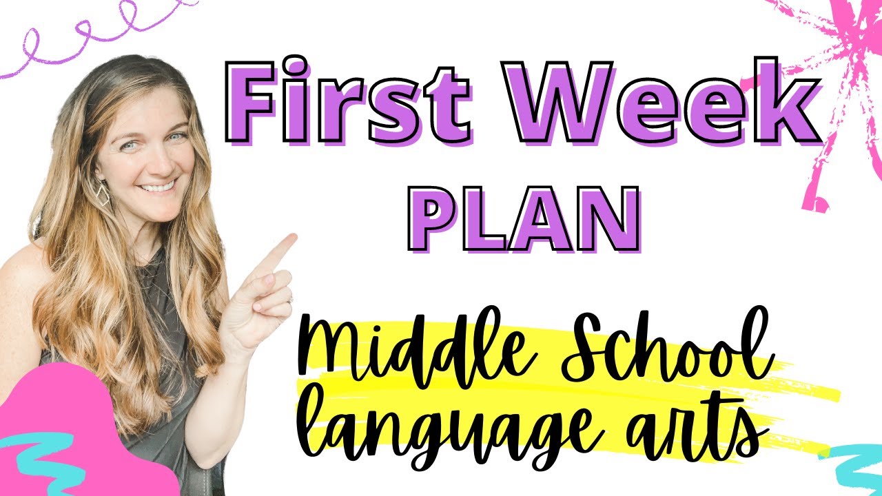 Middle School Language Arts Lesson Plan - Week 1