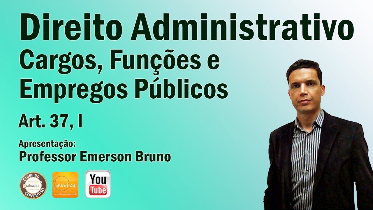 CF/88 - Art. 37, I (Acesso a Cargos, Empregos e Funções na Adm. Pública)