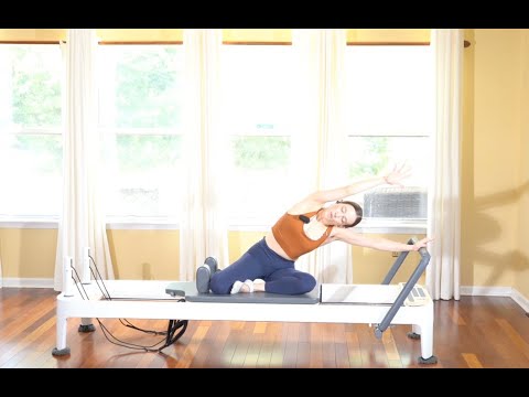 Pilates Reformer Side Body Stretch | How To Do Mermaid | Mobility Boost