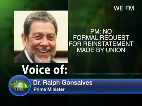PM No formal request for reinstatement made by union