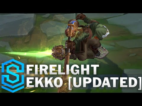 Firelight Ekko Skin Spotlight - Updated Pre-Release - League of Legends