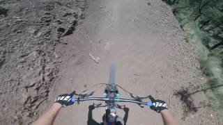 Bombing down the new flow trail at Cedar Creek!