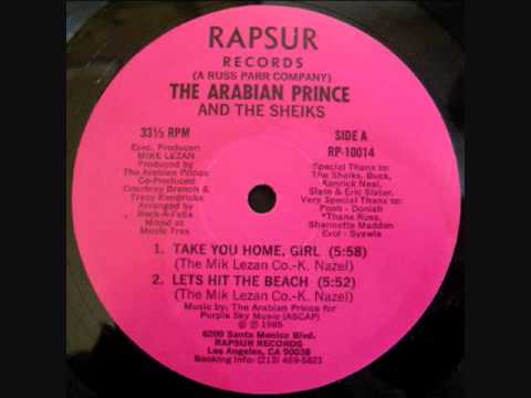 The Arabian prince & The Sheiks - Let's Hit The Beach (Rapsur 1985)