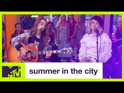 Kaitlyn & Mady Dever's First Live TV Performance | Summer in the City | MTV