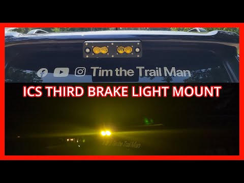 UPDATED ICS THIRD BRAKE LIGHT MOUNT | 5th Gen 4runner