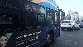 MTA NYC Bus 2018 New Flyer XD40 Xcelsior #7824 On The Q59 @ Union Avenue & Metropolitan Avenue