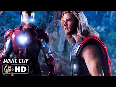 THE AVENGERS Clip - Thor vs Iron Man (2012) Marvel