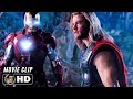 THE AVENGERS Clip Thor Vs Iron Man 2012 Marvel