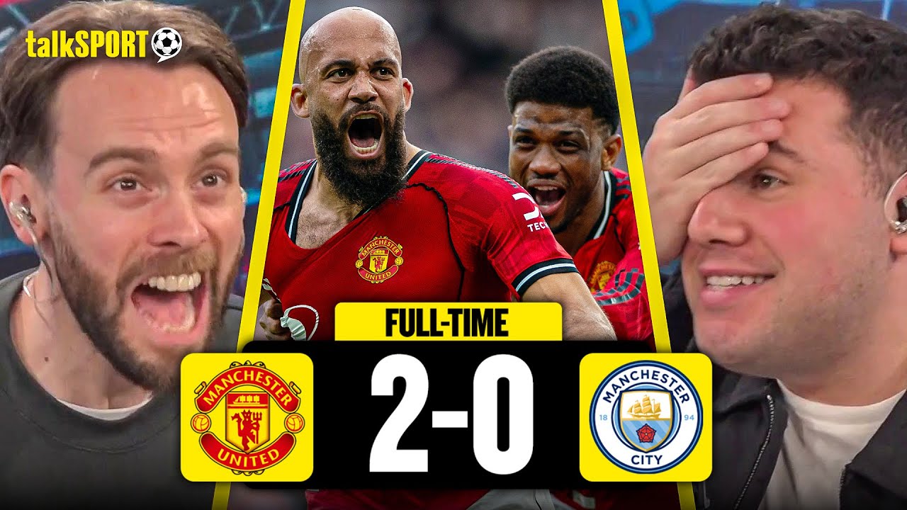 "WE LOOK LIKE UNITED AGAIN!" Live Goals REACTION as Man United WIN The Manchester Derby!