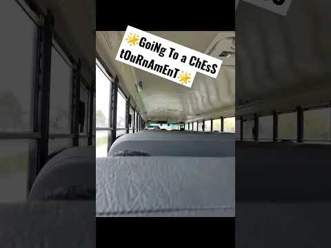 Going to a ✨️tOuRnAmEnT✨️#shorts #chess #bus #school schoo