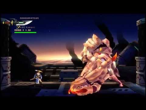 Hard Corps: Uprising- Rising Mode- S rank no damage run as SAYURI-   Player: Hongfei Guo