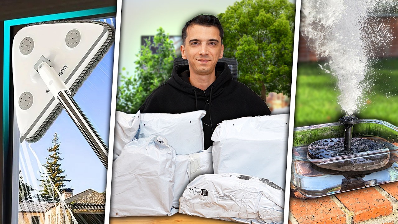 En Çok Satan Bahçe, Balkon ve Banyo Ürünleri! Toplu Paket Açılışı