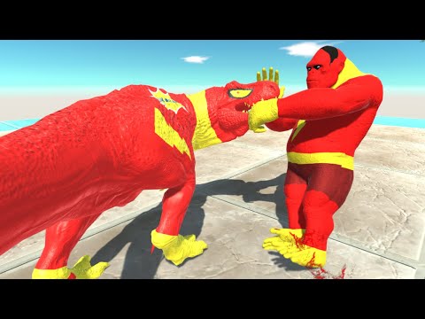 SHAZAM GORO VS EVERY UNIT DEATH FALL - Sandbox Game Animal Revolt Battle Simulator ARBS