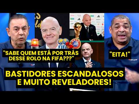 ESCANDALOSO!!! “SABE quem TÁ POR TRÁS DESSE ROLO TODO da FIFA??? É o…” BOICOTE da UEFA e CRISE!