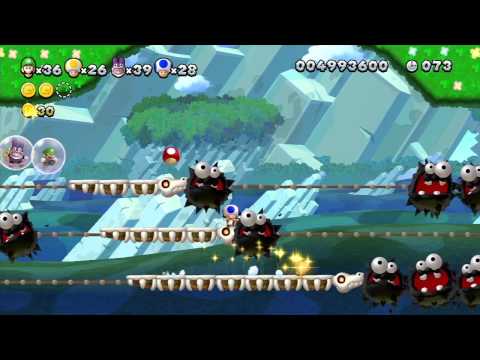 New Super Luigi U Multiplayer Playthrough - Superstar Road (Part 1)