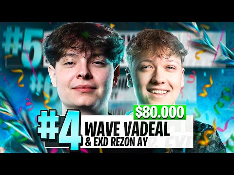 4TH PLACE IN FNCS GRAND FINALS ($80,000) 🏆 w/ rezon ay