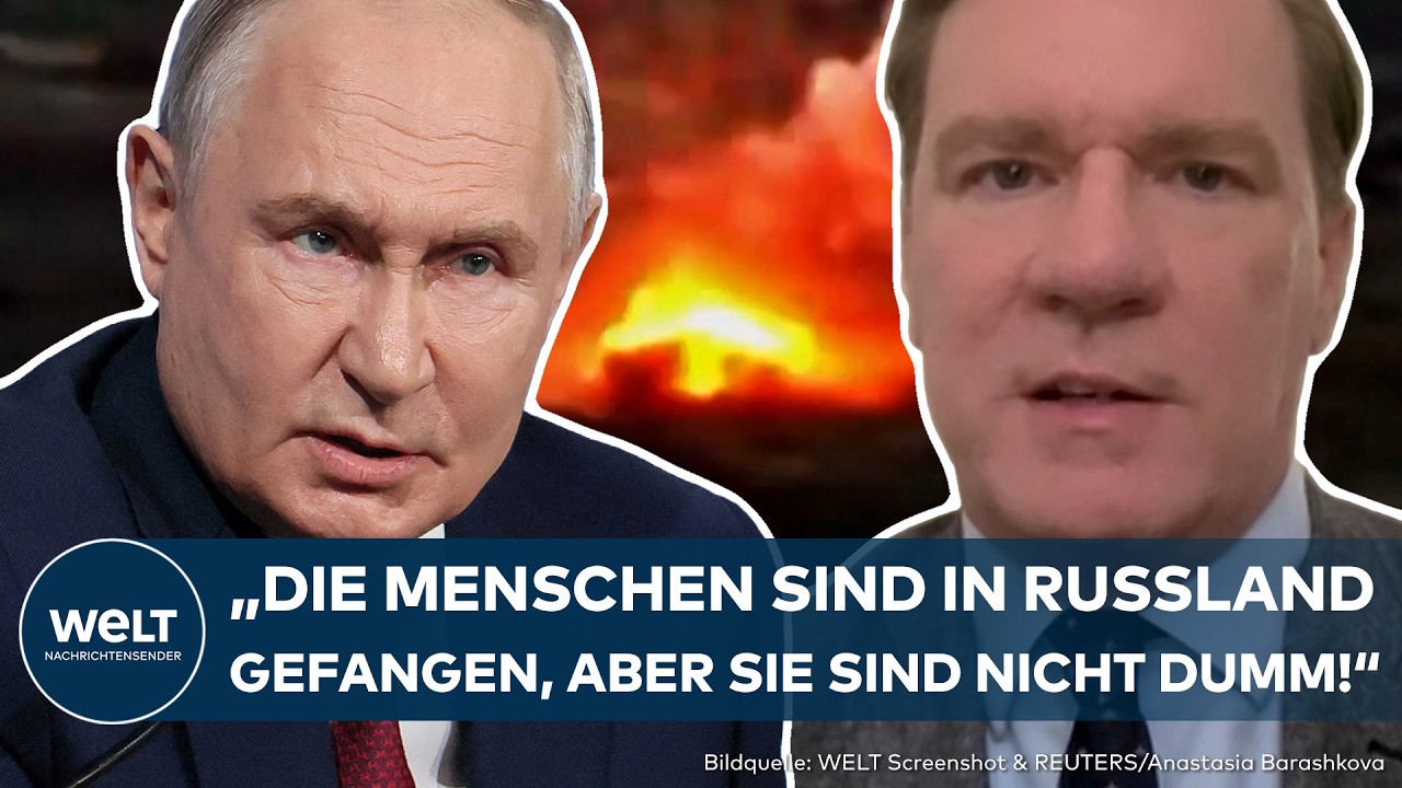 PUTINS KRIEG: Knallharter Realitätscheck! "Russen sind in Russland gefangen, aber nicht dumm!"
