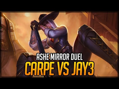 Ashe Mirror Duel Carpe VS Jay3 - Dominating With 50% Scoped Accuracy