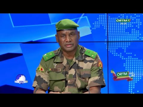 Mali 🇲🇱 : Le Chef d’État-Major, le général Oumar Diarra s’exprime après les attaques simultanées