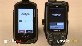 Garmin GPSMAP 64 Series: Wireless Transfer with GPS City
