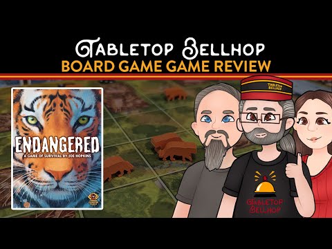 Board Game Review: Try to save at risk species in Endangered from Grand Gamers Guild