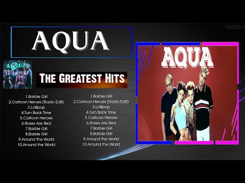 aqua Greatest Hits Playlist Full Album ~ Best Songs Collection Of All Time
