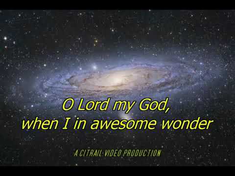 SEÑOR MI DIOS HIMNO EN INGLÉS