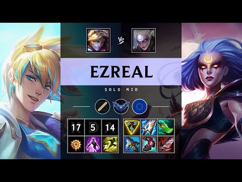 Ezreal Mid vs Diana - EUW Diamond Patch 25.16