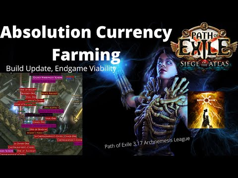 SO MUCH LOOT! - Absolution Necromancer Currency Farming in Path of Exile 3.17 Archnemesis League