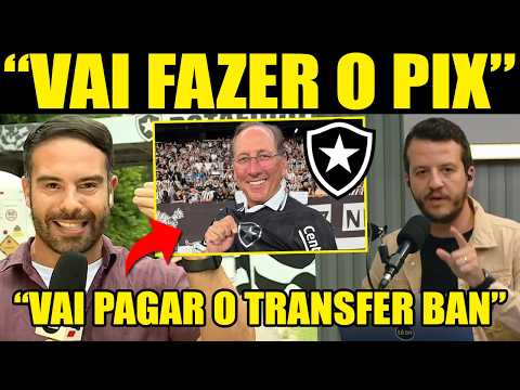 "They want to take the lead from Botafogo!" The writer arrived with the money for the new signings!