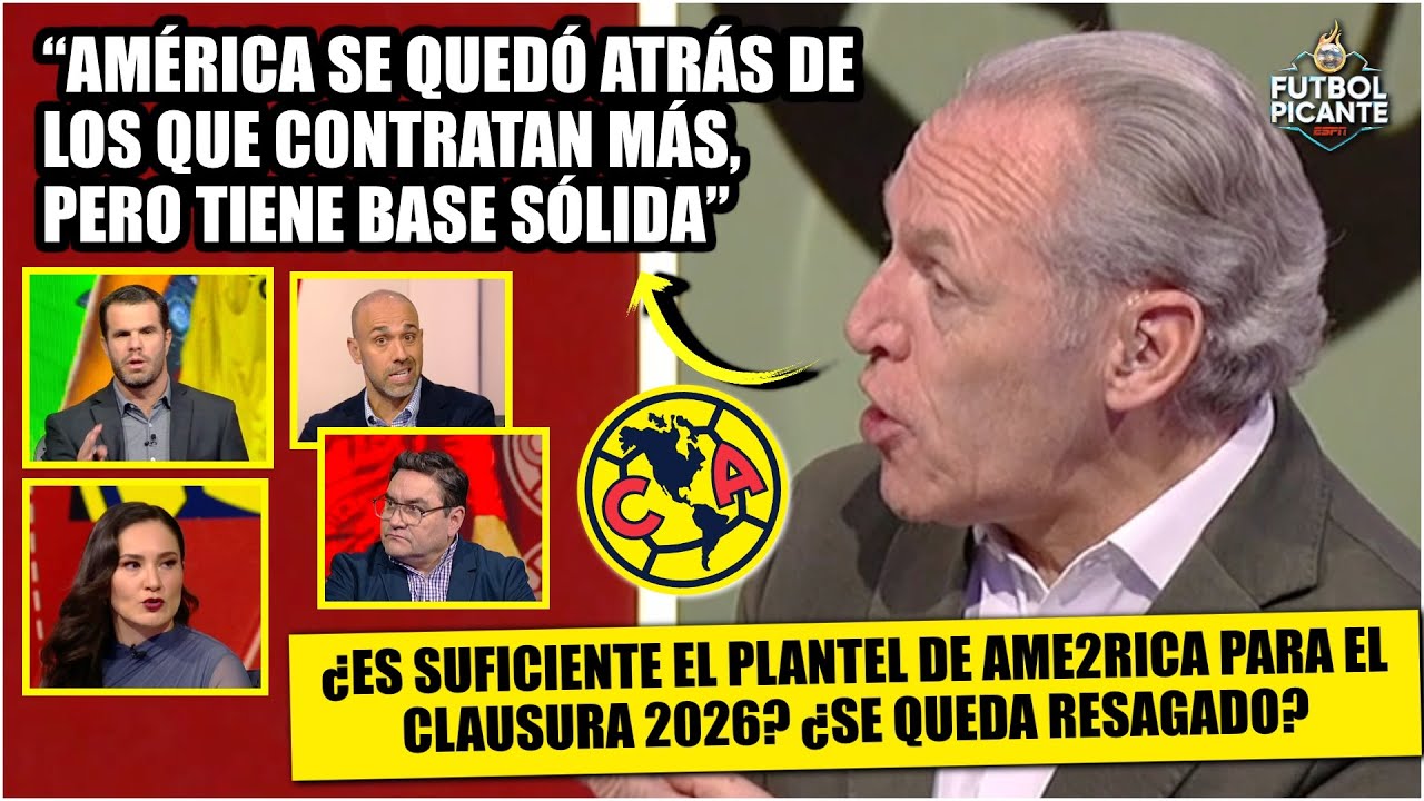AMÉRICA SIGUE MOVIENDO FICHAS con FICHAJES. Se queda corto, pero tiene base sólida | Futbol Picante