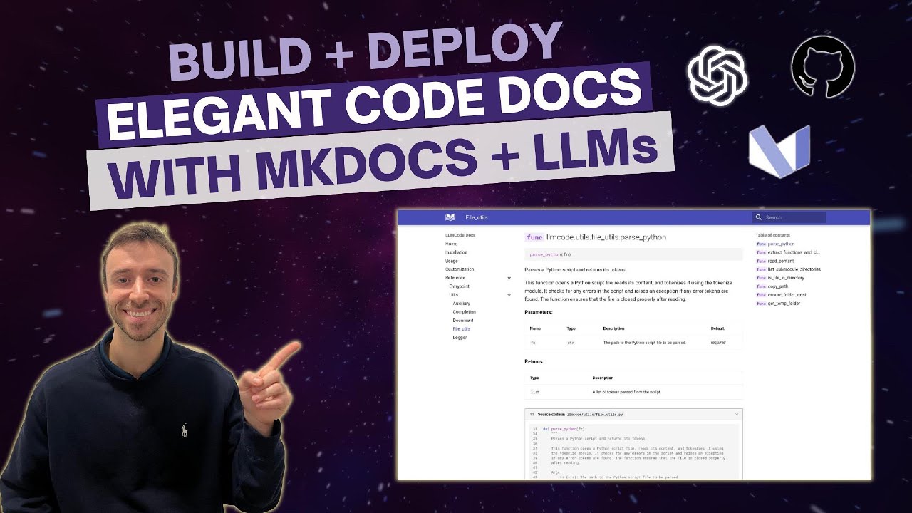 Master Code Documentation: Build & Deploy with MkDocs and LLMs in Minutes