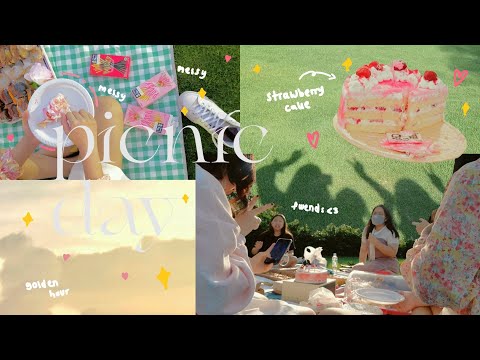 vlog 5 picnic day 🍰🌷