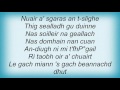 Runrig - An Dealachadh Lyrics