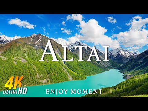 Altai 4K - Scenic Relaxation Film With Calming Music - Amazing Nature - 4K Video Ultra HD