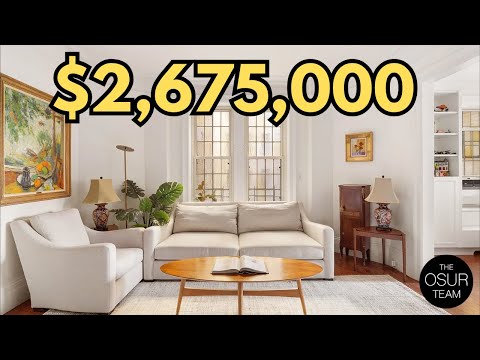 Inside a 2.6 MILLION Apartment in NYC (180 Riverside Drive)