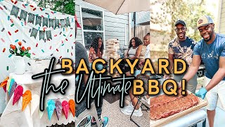 BACKYARD PARTY IDEAS!  Backyard Cookout Ideas + Ice Cream Bar! | Backyard Entertainment Ideas