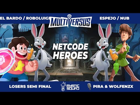 El Bardo / Robo Luigi VS Espejo / Nub | LSF - NETCODE HEROES (Multiversus)