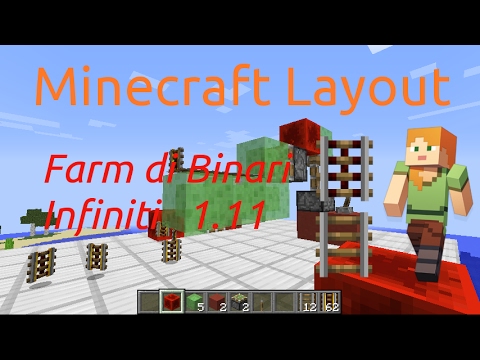 Minecraft Layout - Farm di Binari Infiniti