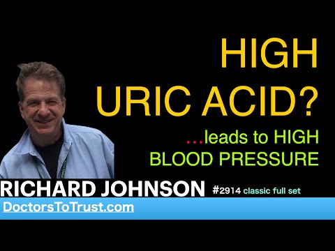 RICHARD JOHNSON | HIGH  URIC ACID?     …leads to HIGH BLOOD PRESSURE