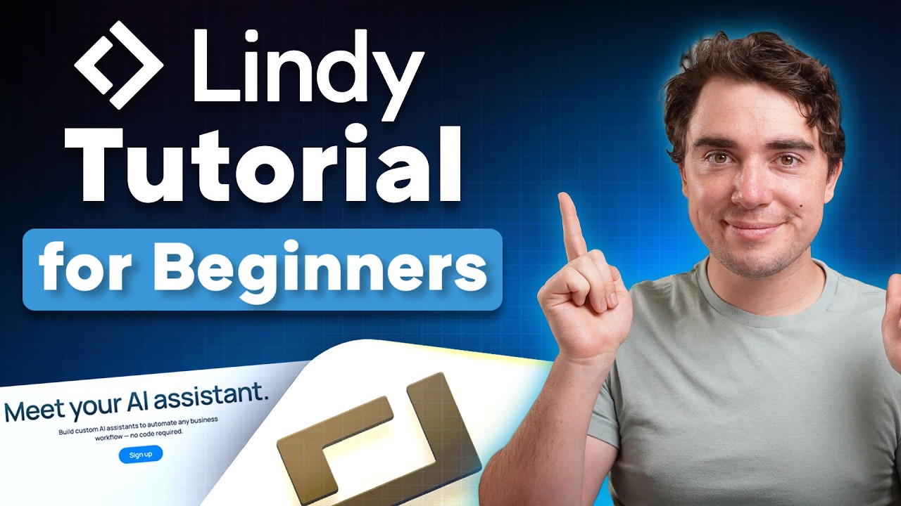 Lindy.ai 101: A Beginner’s Guide to AI-Powered Automation video thumbnail