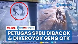 LIVE: Detik-detik Petugas SPBU Dikeroyok & Dibacok Sekelompok OTK di Sampang, Korban Luka Parah