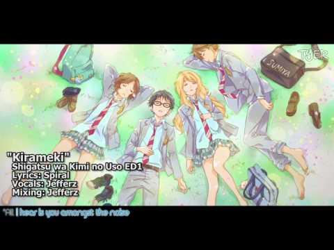 [TYER] Your Lie In April ED1 - Kirameki (English Cover) (feat. Jefferz)