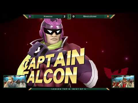 Chronicles Origins Losers Top 8 - Kneezus (Pink Captain Falcon) vs Mexicutioner (Captain Falcon)
