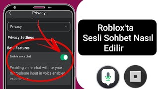 ROBLOX SESLİ SOHBET (2025) Nasıl Alınır | Roblox'ta Sesli Sohbet Nasıl Etkinleştirilir