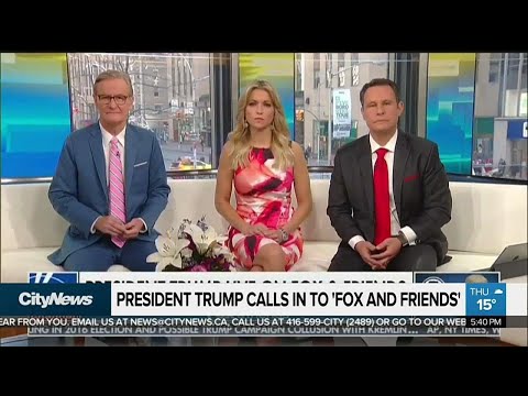 Donald Trump calls in to ‘Fox and Friends’
