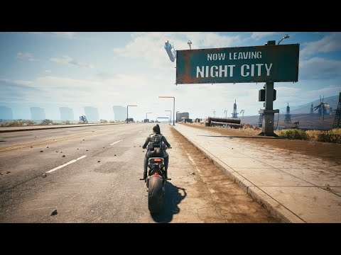 Whoever found this glitch is a genius in Cyberpunk 2077..