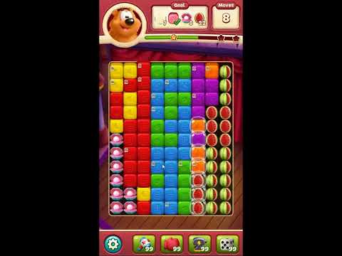 Toon Blast Level 8284 - NO BOOSTERS 🐻🐺🐱 | SKILLGAMING ✔️