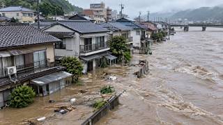 Japan under water as rivers overflow in Nagoya! Record rain triggers h